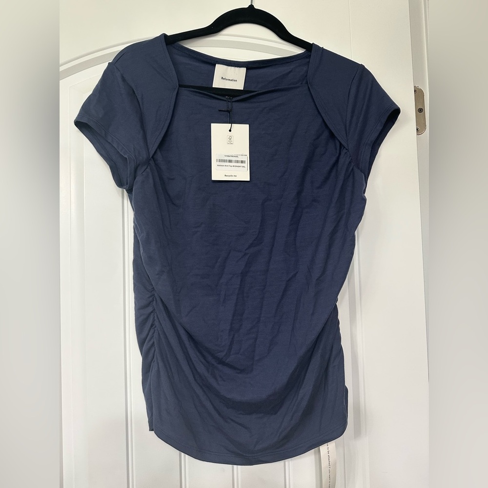 Reformation Addison Knit Top